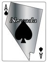 Nevada Ace Of Spades Royalty Free Stock Photo