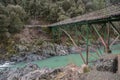 Edwards Crossing Bridge in South Yuba River State Park Royalty Free Stock Photo