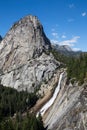 Nevada Fall and Liberty Cap in Yosemite National Park, California, USA.