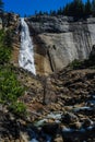 Nevada Fall in Yosemite National Park Royalty Free Stock Photo