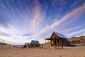 Nevada Ghost Town Houses Royalty Free Stock Photo