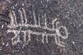 Nevada Grapevine Canyon Petroglyphs