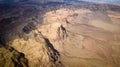 Nevada Mountains from the Air Royalty Free Stock Photo