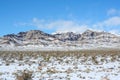 Nevada Mountains Along Highway 15