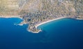 Nevada's Sand Harbor State Park on the eastern shore of Lake Tahoe. Royalty Free Stock Photo