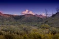 Nevada Scenery Mountains Desert Sunset