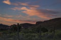 Nevada Scenery Mountains Desert Sunset