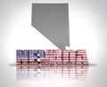 Nevada State Royalty Free Stock Photo