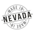 Nevada USA Quality Original Stamp Design Vector Art. Seal Badge national product vector.