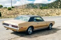 Nevada, USA - September 2019 Cougar mercury old retro car