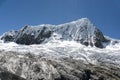 Nevado Pisco in the Cordillera Blanca in Peru