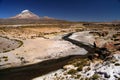 Nevado Sajama Royalty Free Stock Photo