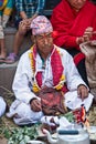 Nevaris peasant in Bhaktapur, Nepal