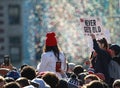 Never Gets Old. New England Patriots 53th Super Bowl Championship Parade in Boston Royalty Free Stock Photo