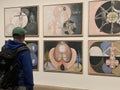 Swedish painter Hilma af Klint visionary work on display at the Tate Modern 2023 London