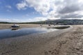 Nevern Estuary and Mynydd Carningli Royalty Free Stock Photo