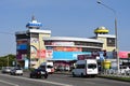 Nevinnomyssk, Russia, September, 13, 2018. Shopping center `Grand`on Gagarin street in Nevinnomyssk