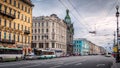 Nevsky Prospect in Saint Petersburg