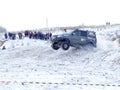 Nevyansk, Russia, 23 February 2018, Open winter off-road racing.