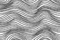 Seamless abstract pattern of braids or wheat in the form of waves Royalty Free Stock Photo