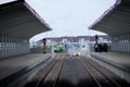 The New Adi Soemarmo Airport Train Station, Solo, Indonesia Royalty Free Stock Photo