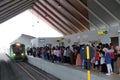 The New Adi Soemarmo Airport Train Station, Solo, Indonesia Royalty Free Stock Photo