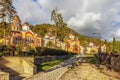 NEW AFON, ABKHAZIA - OCTOBER 21, 2014: The Simono-Kananitsky Monastery.