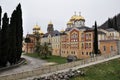 New Afon orthodox monastery, Abkhazia Royalty Free Stock Photo