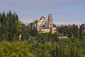 New Afon orthodox monastery, Abkhazia Royalty Free Stock Photo