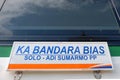 The new Airport Train `Kereta Bandara`