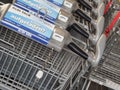 New Aldi shopping carts