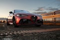 The new Alfa Romeo Giulia in track specification