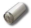 A New Aluminum Can Royalty Free Stock Photo