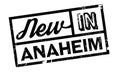 New In Anaheim rubber stamp