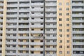 New apartment building under construction. Builders plaster walls Royalty Free Stock Photo