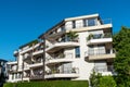 New apartment house on a sunny day Royalty Free Stock Photo