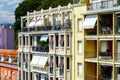 New apartments and old villas in Nice Royalty Free Stock Photo