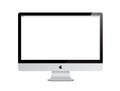 New Apple iMac computer with Retina Display