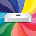 New Apple Mac Mini Royalty Free Stock Photo