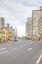New Arbat Avenue. Moscow Royalty Free Stock Photo
