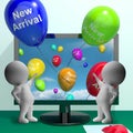 New Arrival Balloons From Computer Showing Latest Products