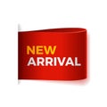 New Arrival Paper Banner Royalty Free Stock Photo