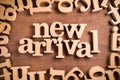 NEW ARRIVAL Wood Word