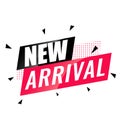 New arrivals text vector eps Royalty Free Stock Photo