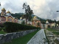 New Athos Orthodox Monastery in the mountains