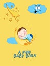 New Baby Born E Card