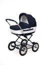 New baby carriage Royalty Free Stock Photo