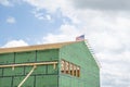 new barn construction Royalty Free Stock Photo