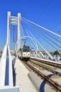 The new basarab suspension bridge in Bucharest