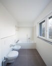 New bathroom just renovated, clean and tidy Royalty Free Stock Photo